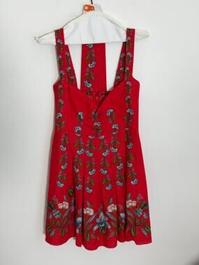 farm rio azalea mini dress FARM Rio | Dresses | Farm Rio Womens Small Azalea Forest Mini Dress Tropical Wrap Boho Vacation